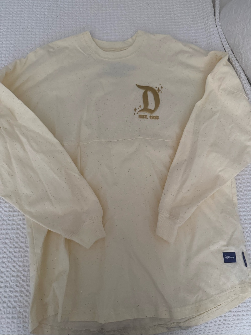 Disneyland Resort Spirit Jersey | Cream & Gold | Mint Condition